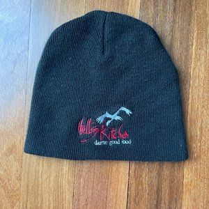 Black Hell's Kitchen Knit Beanie Hat